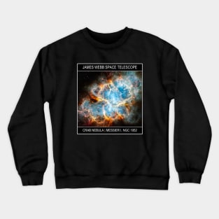 JWST Crab Nebula Poster Crewneck Sweatshirt